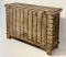 Antique Wooden Box Console Table