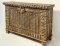 Antique Wooden Box Console Table