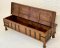 Antique Wooden Box Coffee Table