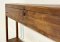 Antique Wooden Box Console Table