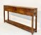 Antique Wooden Box Console Table