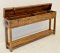 Antique Wooden Box Console Table