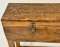 Antique Wooden Box Console Table
