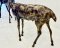 Deer Brass Statue Set of 2