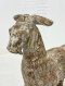 Goat Wooden Statue Set of 2