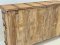 Antique Wooden Box Console Table