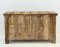 Antique Wooden Box Console Table