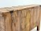 Antique Wooden Box Console Table