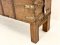 Antique Wooden Box Console Table