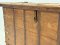 Antique Wooden Box Console Table