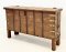 Antique Wooden Box Console Table