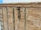 Antique Wooden Box Console Table