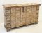 Antique Wooden Box Console Table