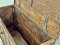 Antique Wooden Box Console Table