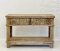 Antique Wooden Console Table Box