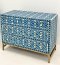 Bone Inlay Chest of Drawers