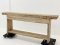 Antique Wooden Console Table With Drawers