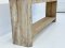 Antique Wooden Console Table With Drawers