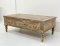 Antique Wooden Coffee Table With Drawers
