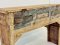 Antique Wooden Console Table Box