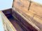 Antique Wooden Console Table Box