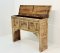 Antique Wooden Console Table Box