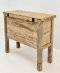 Antique Wooden Box Console Table