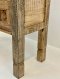 Antique Wooden Box Console Table