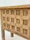 Antique Wooden Box Console Table
