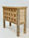 Antique Wooden Box Console Table