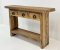 Wooden Console Table With Drawers
