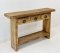 Wooden Console Table With Drawers