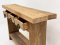 Wooden Console Table With Drawers