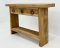 Wooden Console Table With Drawers