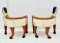 Antique Wooden Painted Chair Set of 2