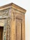 Display Shelves Cabinet with Carving