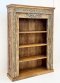 Display Shelves Cabinet with Carving