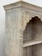 Display Shelves Cabinet with Carving
