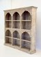 Display Shelves Cabinet with Carving