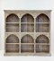 Display Shelves Cabinet with Carving