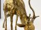 Deer Brass Statue Set of 2