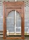 Vintage Carved Arch Wooden Gate