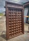 Antique Door with Brass and Carving