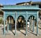 Antique Wooden Gazebo in Blue color