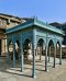 Antique Wooden Gazebo in Blue color