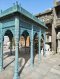 Antique Wooden Gazebo in Blue color