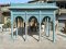 Antique Wooden Gazebo in Blue color