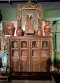 CTXL12 Antique Cabinet with Brass Bars