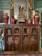 CTXL12 Antique Cabinet with Brass Bars