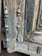 Rustic Dark Blue Colonial Carved Door